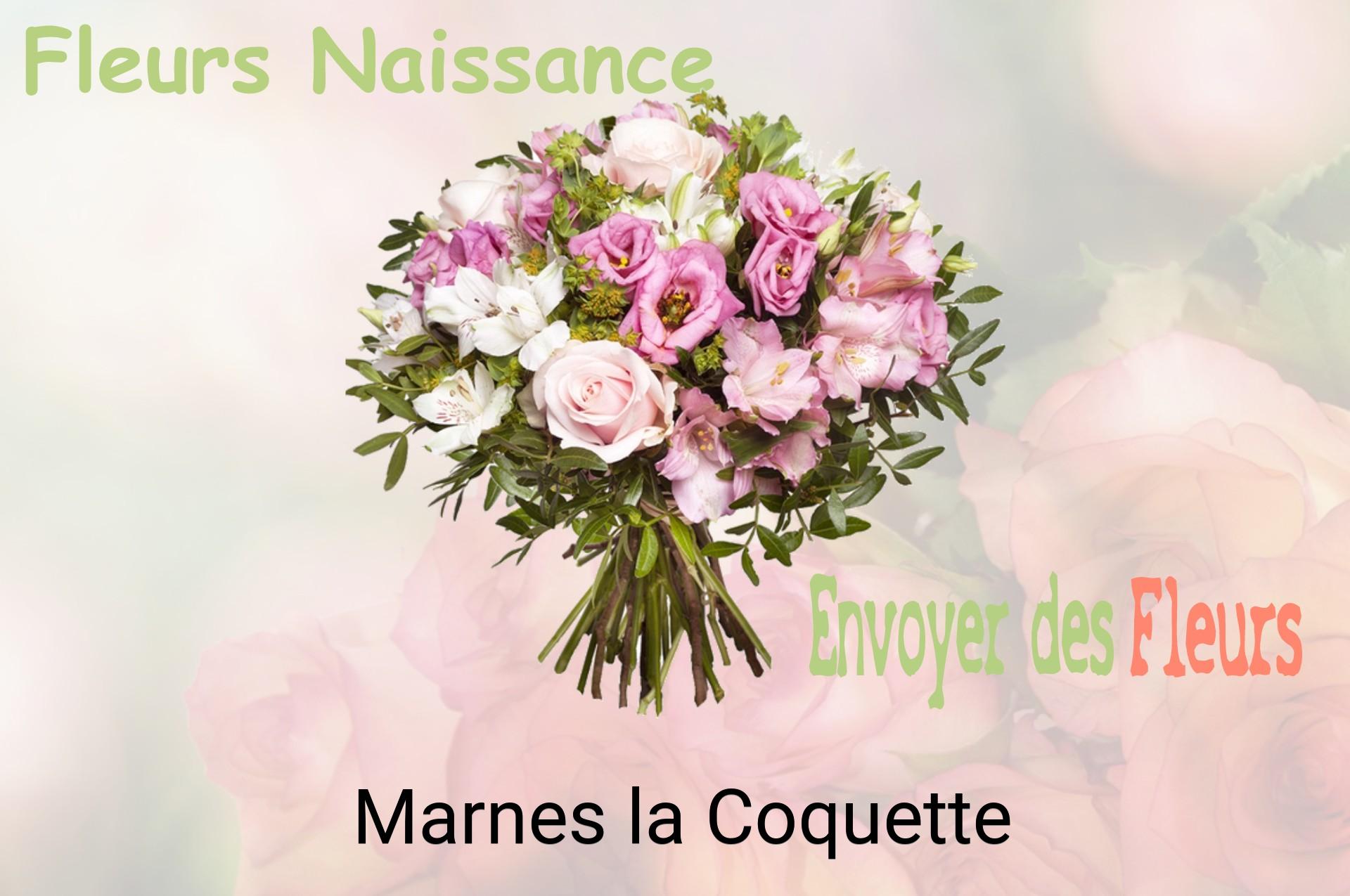 Bouquet de fleurs de naissance livré à Marnes-la-Coquette